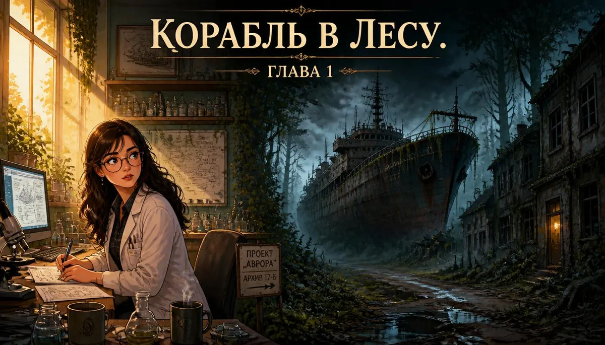 Новость FoxNova: Новый рассказ на «На границе» — «Корабль в лесу»